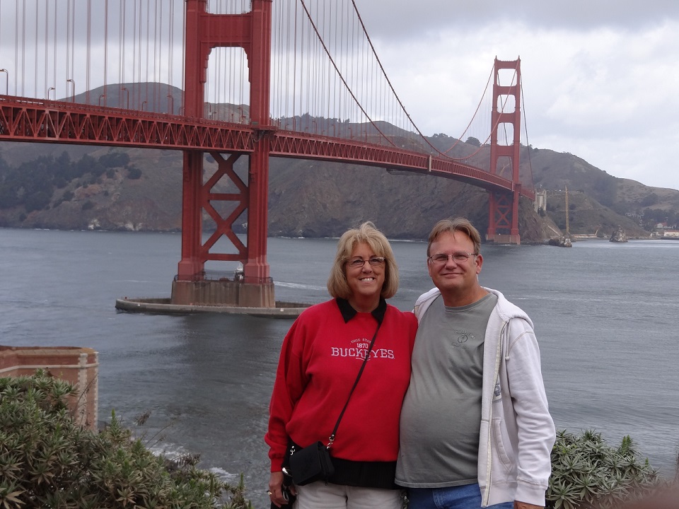 Phil and Pat in San Francisco, 2011